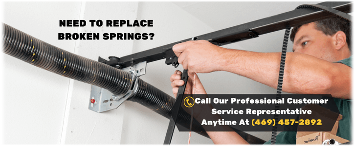 Broken Garage Door Spring Repair Mesquite, TX